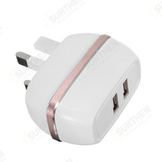 C23 double ports 5V 2.4A Micro USB Charger BS