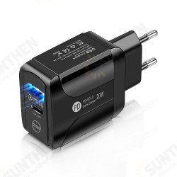 PD20W Type C QC3.0 USB Quick Charger Power Adapter fot Tablet Smartphone PD20W Type C QC3.0 USB Quick Charger Power Adapter fot Tablet Smartphone