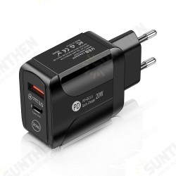 PD20W Type C QC3.0 USB Quick Charger Power Adapter fot Tablet Smartphone PD20W Type C QC3.0 USB Quick Charger Power Adapter fot Tablet Smartphone
