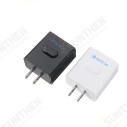 US 18W QC 3.0 USB Charger Power Adapter for Tablet Smartphone US 18W QC 3.0 USB Charger Power Adapter for Tablet Smartphone