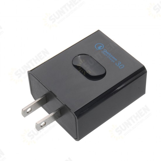 US 18W QC 3.0 USB Charger Power Adapter for Tablet Smartphone