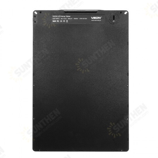 13 inch Portable LCD Writing Tablet Rewritable Pad Artwork Draft APP Paint Edit