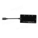 4 in 1 Dongle USB Type-C TO VGA Audio HDMI DP Adapter Hub HD 1280P Splitter 4 in 1 Dongle USB Type-C TO VGA Audio HDMI DP Adapter Hub HD 1280P Splitter