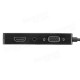 4 in 1 Dongle USB Type-C TO VGA Audio HDMI DP Adapter Hub HD 1280P Splitter 4 in 1 Dongle USB Type-C TO VGA Audio HDMI DP Adapter Hub HD 1280P Splitter