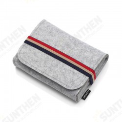 Steak Felt Power Pack Mini Accessories Bag Tablet Case Steak Felt Power Pack Mini Accessories Bag Tablet Case