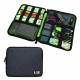 oversized Capacity Watch Tablet Earphone U Disk Cable Digital Devices Cable Organizer Case Storage Bag