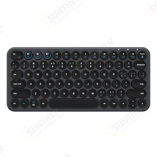 HB098S Portable Multi Device Three buletooth Keyboard for iPad Tablet Phone