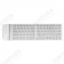 Pocketwekey Wireless bluetooth Thin English Keyboard White Pocketwekey Wireless bluetooth Thin English Keyboard White