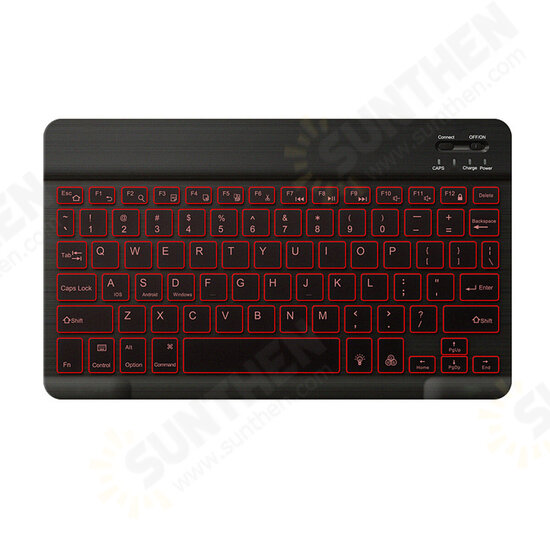 RGB Backlight Wireless bluetooth Keyboard for Android, IOS and Windows Tablet