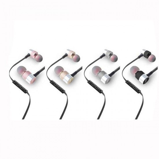 ES 20TY In Ear Heavy Bass Noise Isolating with Microphone Universal Earphone