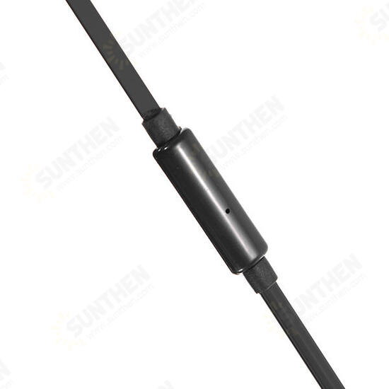 GS-C6 ABS 3.5mm In-ear Headphone with Microphone for Tablet Cell Phone