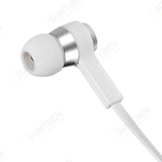 GS-C6 ABS 3.5mm In-ear Headphone with Microphone for Tablet Cell Phone