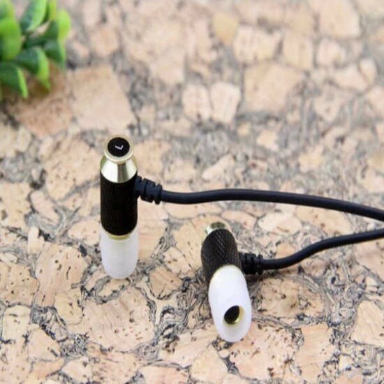 GS-C281 ABS 3.5mm In-ear Headphone with Microphone for Tablet Cell Phone