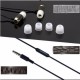 GS-C281 ABS 3.5mm In-ear Headphone with Microphone for Tablet Cell Phone