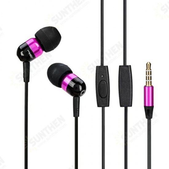 JBM-A8 Ultimate Aluminum Alloy Wire Headset for MID/MP3/MP4/CD/IPhone/Android