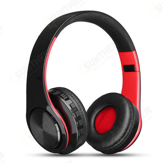 Portable Wireless Hifi Stereo bluetooth Sports Headphone Headset Mic SD AUX