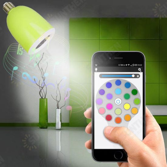 Wireless bluetooth Speaker Audio Lamp LED Light