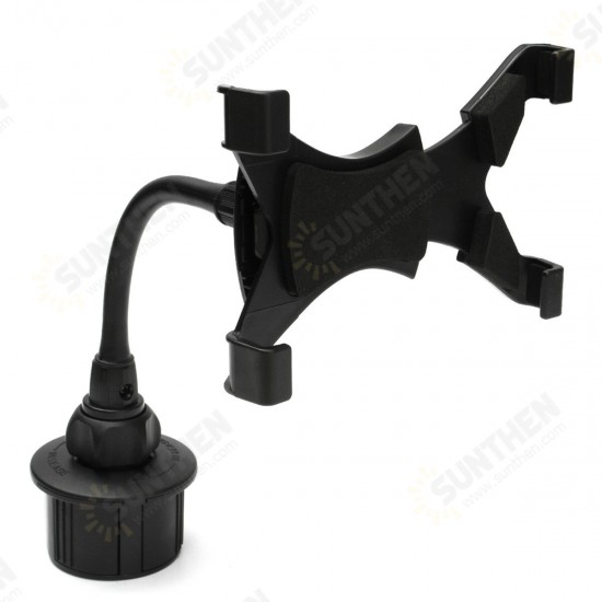 Adjustable Bendy Car Cup Holder Mount for 7 Inch to 10 Inch Tablet.