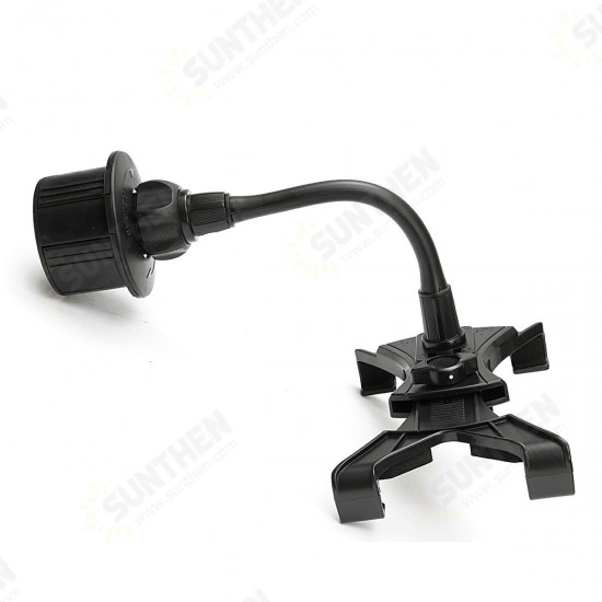 Adjustable Bendy Car Cup Holder Mount for 7 Inch to 10 Inch Tablet.