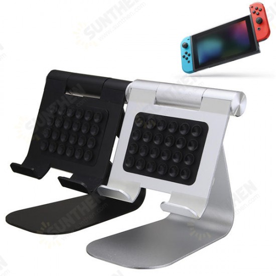 Aluminum Alloy Adjustable Stand Holder Sucker For Nintendo Switch iPad Phones Tablet