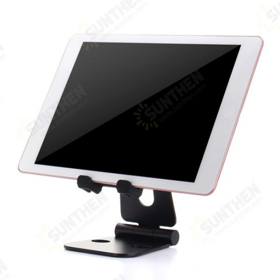 Aluminum Double Folding Bracket Stand For Smartphone Tablet