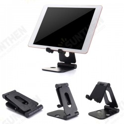 Aluminum Double Folding Bracket Stand For Smartphone Tablet Aluminum Double Folding Bracket Stand For Smartphone Tablet