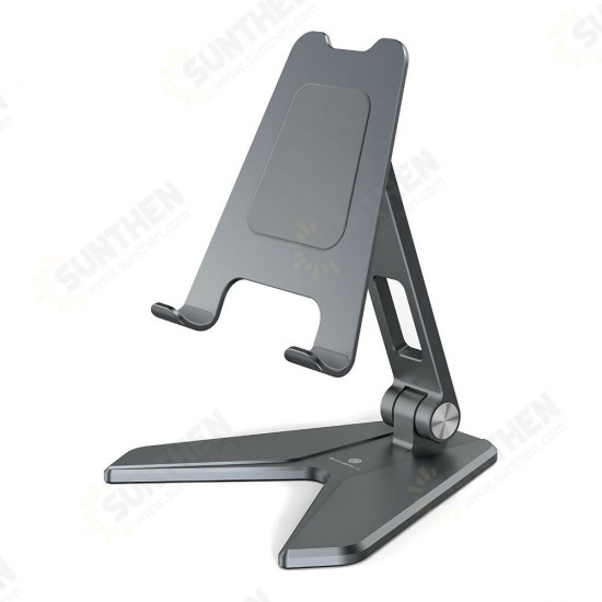 P10 Dual-Axis Foldable Stand for 4-12.9 Inch Tablet Smartphone