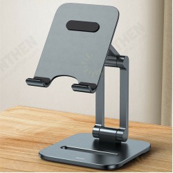 Phone Holder Desk Double Axis Foldable Metal Stand for iPad Pro Air Tablet Phone Holder Desk Double Axis Foldable Metal Stand for iPad Pro Air Tablet