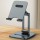 Phone Holder Desk Double Axis Foldable Metal Stand for iPad Pro Air Tablet