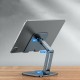 Phone Holder Desk Double Axis Foldable Metal Stand for iPad Pro Air Tablet