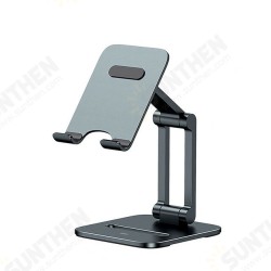 Phone Holder Desk Double Axis Foldable Metal Stand for iPad Pro Air Tablet Phone Holder Desk Double Axis Foldable Metal Stand for iPad Pro Air Tablet