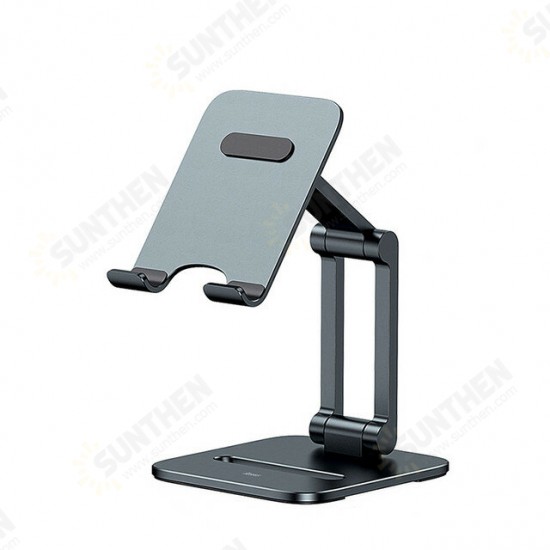 Phone Holder Desk Double Axis Foldable Metal Stand for iPad Pro Air Tablet