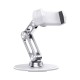 L08mini Flexible Double Arm Bracket Holder Aluminum Lazy Stand for 4.7-12 Inch Phone Tablet