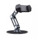 L08mini Flexible Double Arm Bracket Holder Aluminum Lazy Stand for 4.7-12 Inch Phone Tablet
