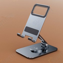 Slim Design 360 Rotatable Aluminum Alloy Adjustable Foldable Tablet Holder Stand Slim Design 360 Rotatable Aluminum Alloy Adjustable Foldable Tablet Holder Stand