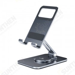 Slim Design 360 Rotatable Aluminum Alloy Adjustable Foldable Tablet Holder Stand Slim Design 360 Rotatable Aluminum Alloy Adjustable Foldable Tablet Holder Stand