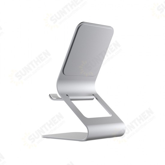 Foldable Desktop Metal Holder Bracket Live Mirror Stand for Tablet Smartphone