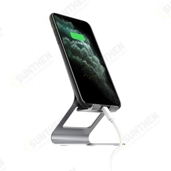 Foldable Desktop Metal Holder Bracket Live Mirror Stand for Tablet Smartphone