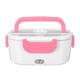 12V-24V/110V-240V 1.2L EU Plug Portable Removable Electric Lunch Box Car School Office Bento Box Food Heater Box