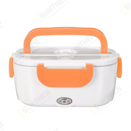 12V-24V/110V-240V 1.2L EU Plug Portable Removable Electric Lunch Box Car School Office Bento Box Food Heater Box