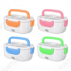 12V-24V/110V-240V 1.2L EU Plug Portable Removable Electric Lunch Box Car School Office Bento Box Food Heater Box 12V-24V/110V-240V 1.2L EU Plug Portable Removable Electric Lunch Box Car School Office Bento Box Food Heater Box