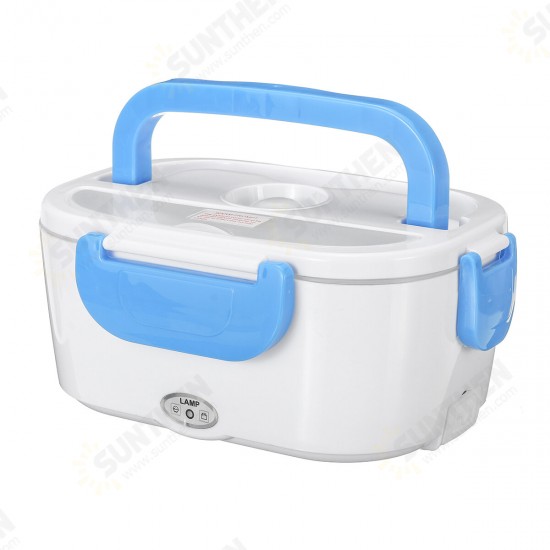 12V-24V/110V-240V 1.2L EU Plug Portable Removable Electric Lunch Box Car School Office Bento Box Food Heater Box