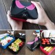 730ml 2 Tier Plastic Lovely Lunch Box Belt Bento Box Sushi Lunch Box Food Container
