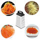 Grater Box Stainless Steel 4 Sided Multi Funtion Cheese Vegetable With Container Lunch Box