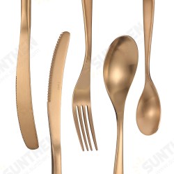 KC-HF6 High-end 420 Stianless Steel 5 Pieces Flatware Set Meniscus Design Dinnerware Set With KC-HF6 High-end 420 Stianless Steel 5 Pieces Flatware Set Meniscus Design Dinnerware Set With