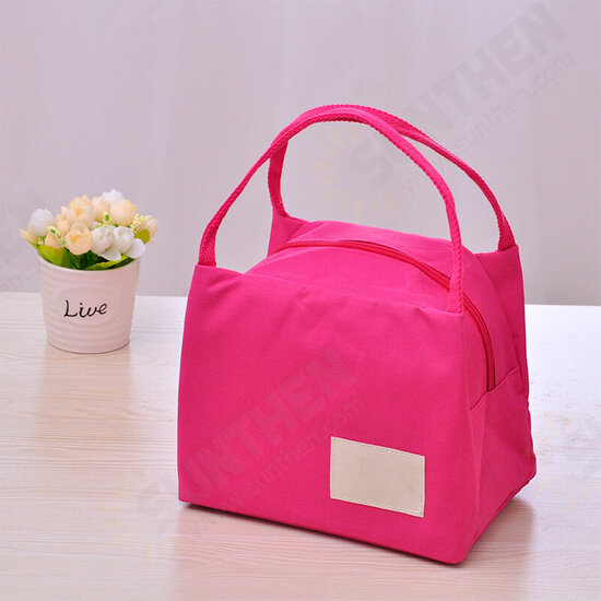 KC-LG013 Waterproof Oxford Lunch Tote Bag Fashion Travel Picnic Food Storage Organizer