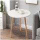 Modern Round Coffee Tea Side Sofa Table Nordic Minimalist Multi-size Table for Living Room Home Decor