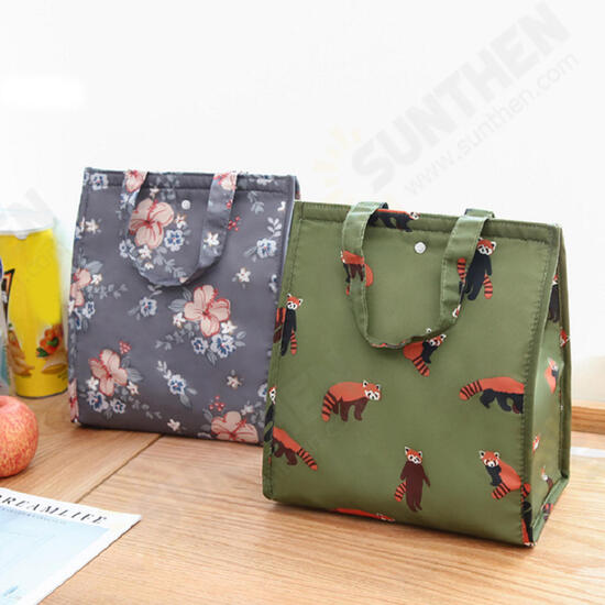 Portable Insulation Lunch Bag Large Capacity Bento Picnic Food Storage Package