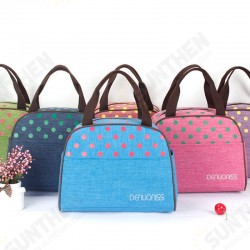 Woman Lady Large Capacity Insulated Cooler Lunch Tote Bag Travel Picnic Food Storage Container Woman Lady Large Capacity Insulated Cooler Lunch Tote Bag Travel Picnic Food Storage Container