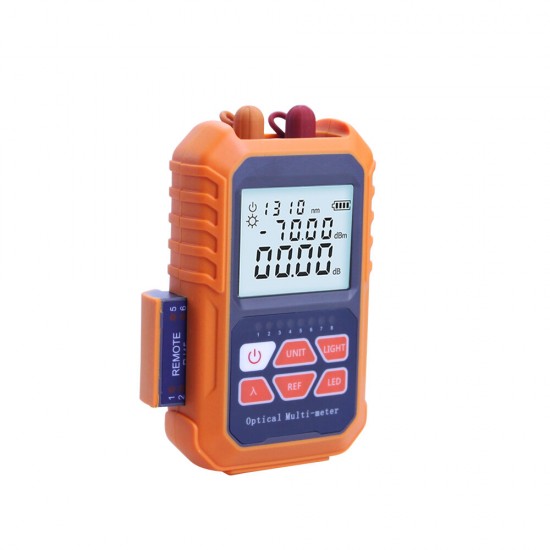 3-in-1 Handheld Fiber Mini Optical Power Meter -70+3 dBm Laser Source Visual Fau 5MW 5KM Network Cable Test